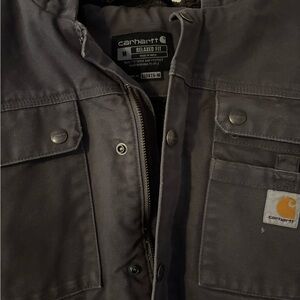 Carhartt Men's Dark Gray Field Jacket